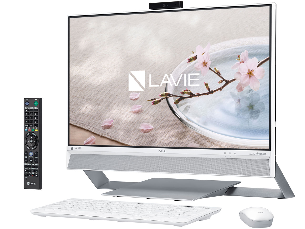 LAVIE Desk All-in-one DA770/DAW PC-DA770DAW [ファインホワイト] の製品画像