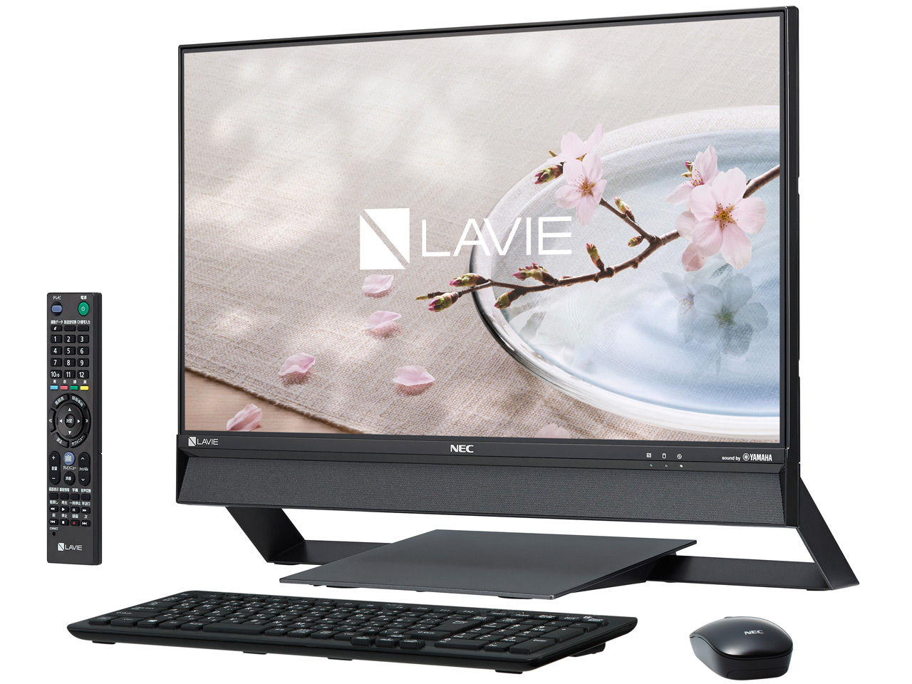 価格 Com 本体 カメラ収納時 Lavie Desk All In One Da770 Dab Pc Da770dab ファインブラック の製品画像