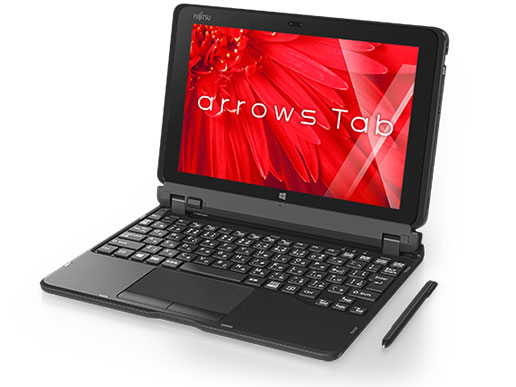 arrows Tab QH�V���[�Y WQ2/X KC_WQ2X_A008 ���i.com���� eMMC128GB�EOffice���ڃ��f�� �X�����L�[�{�[�h�t�� �̐��i�摜