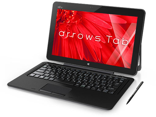 arrows Tab RH�V���[�Y WR1/X KC_WR1X_A011 ���i.com���� SSD256GB�EOffice Personal���ڃ��f�� �J�o�[�L�[�{�[�h�t�� �̐��i�摜