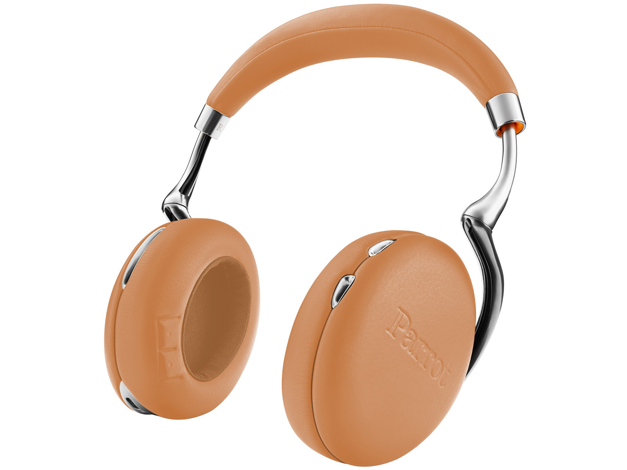 美品 Parrot Zik Parrot Zik 3 over Stitched Bluetooth Headphone cream Color