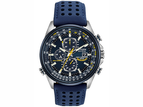 エコ・ドライブ ブルーエンジェルス ワールド クロノグラフ A-T AT8020-03L [海外モデル]