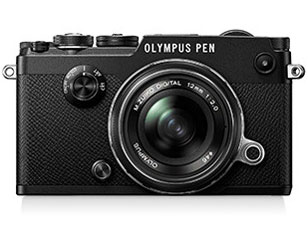 OLYMPUS PEN-F 12mm F2.0�����Y�L�b�g [�u���b�N]