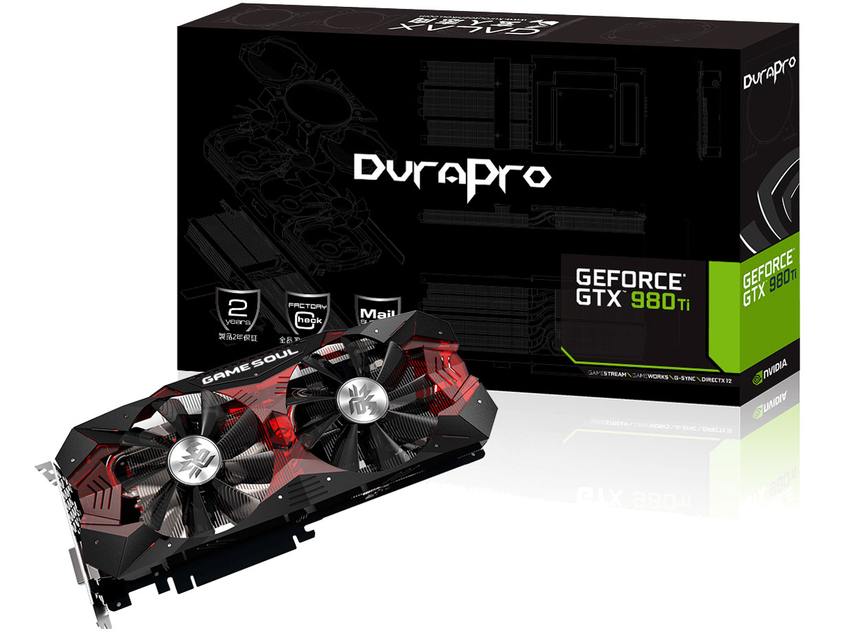 DURAPRO-GTX980Ti-6GB [PCIExp 6GB] �̐��i�摜