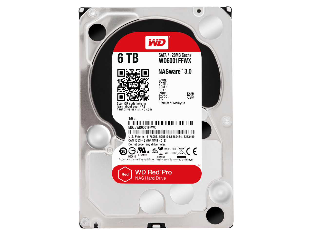 WD6001FFWX [6TB SATA600 7200] �̐��i�摜