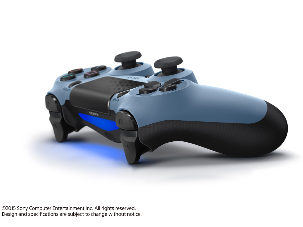 ���C�����X�R���g���[���[(DUALSHOCK 4) CUH-ZCT1J10 [�O���[�E�u���[]