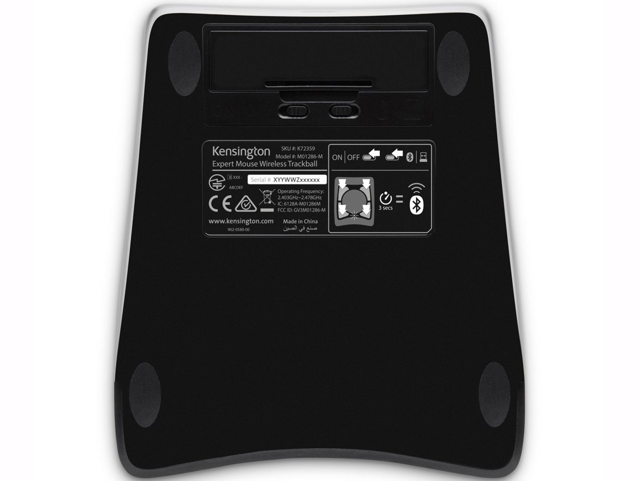 Expert Mouse Wireless Trackball K72359JP