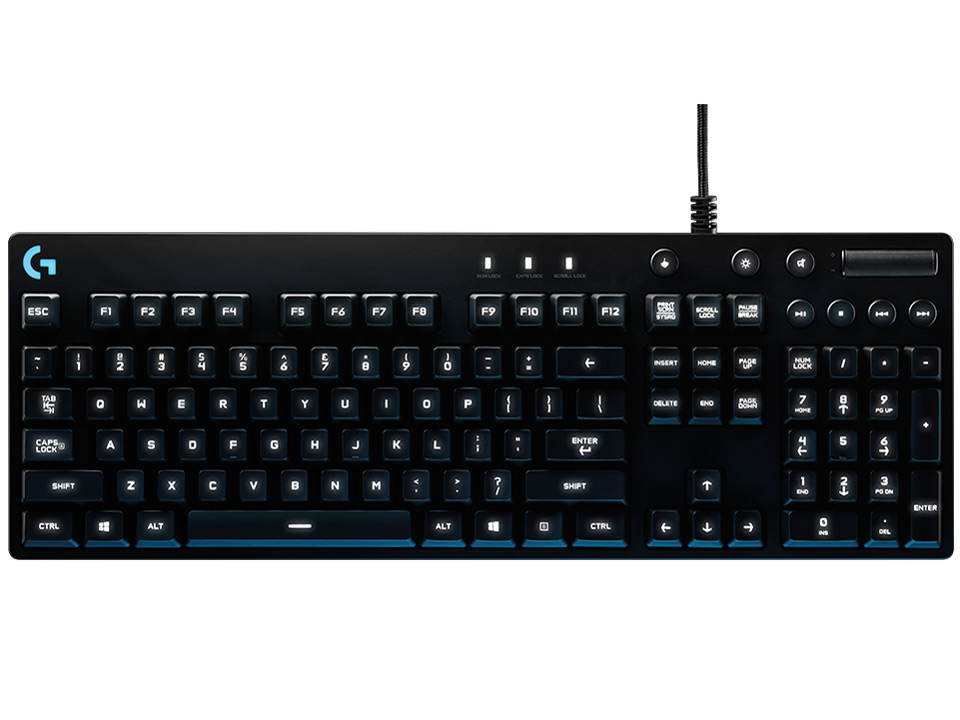 G810 RGB Mechanical Gaming Keyboard [�u���b�N] �̐��i�摜