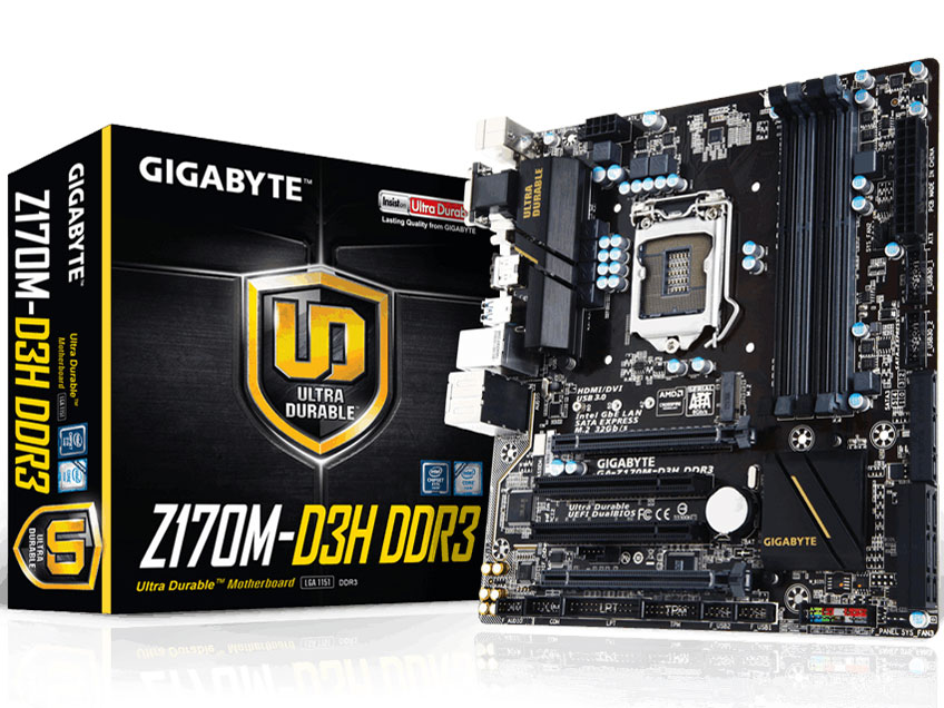 GA-Z170M-D3H DDR3 [Rev.1.0]