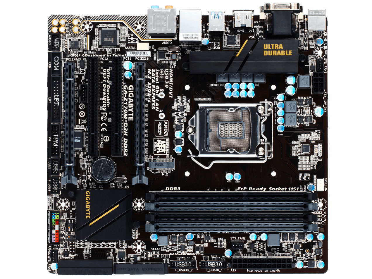 GA-Z170M-D3H DDR3 [Rev.1.0] �̐��i�摜