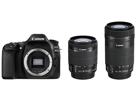 ✨高性能＆超望遠レンズ✨Wi-Fi✨Canon EOS 70D Wレンズキット EOS デジタル一眼 キヤノン CANON 70D ダブルズーム 中古 Wi-Fi