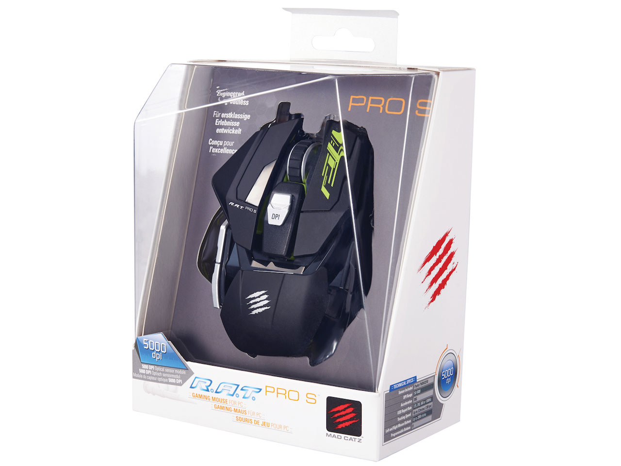 R.A.T. PRO S Gaming Mouse MC-RPS-MB