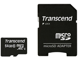 TS64GUSDXC10 [64GB] �̐��i�摜