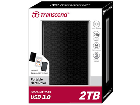 StoreJet 25A3 TS2TSJ25A3K [Black]