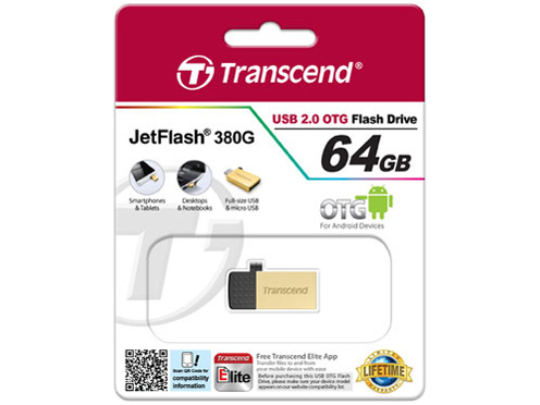 JetFlash 380 TS64GJF380G [64GB Gold]
