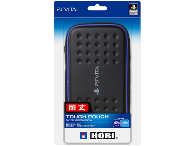 価格 Com Newタフポーチ For Playstation Vita Psv 148 ブラック ブルー の製品画像