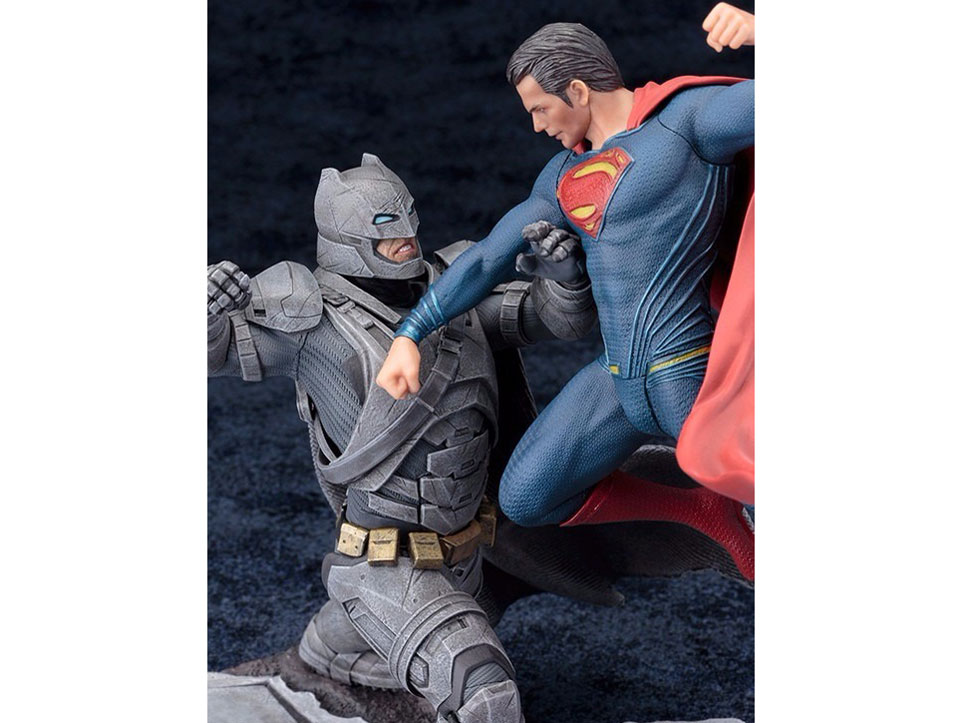 ARTFX+ �o�b�g�}�� vs �X�[�p�[�}�� �W���X�e�B�X�̒a�� �o�b�g�}�� DAWN OF JUSTICE