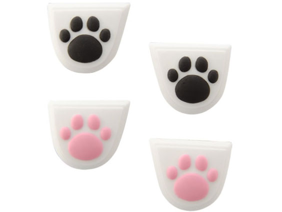 CYBER�EL2/R2�{�^���J�o�[ �˂��ɂ��(PS4�p) CY-P4LRBC-WH [��] �̐��i�摜