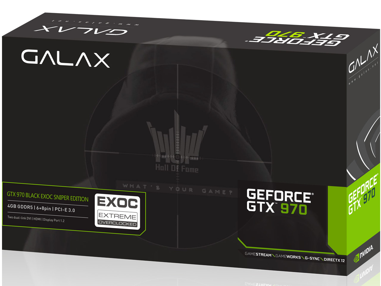 GALAX GF PGTX970/4GD5 EXOC SNIPER [PCIExp 4GB]