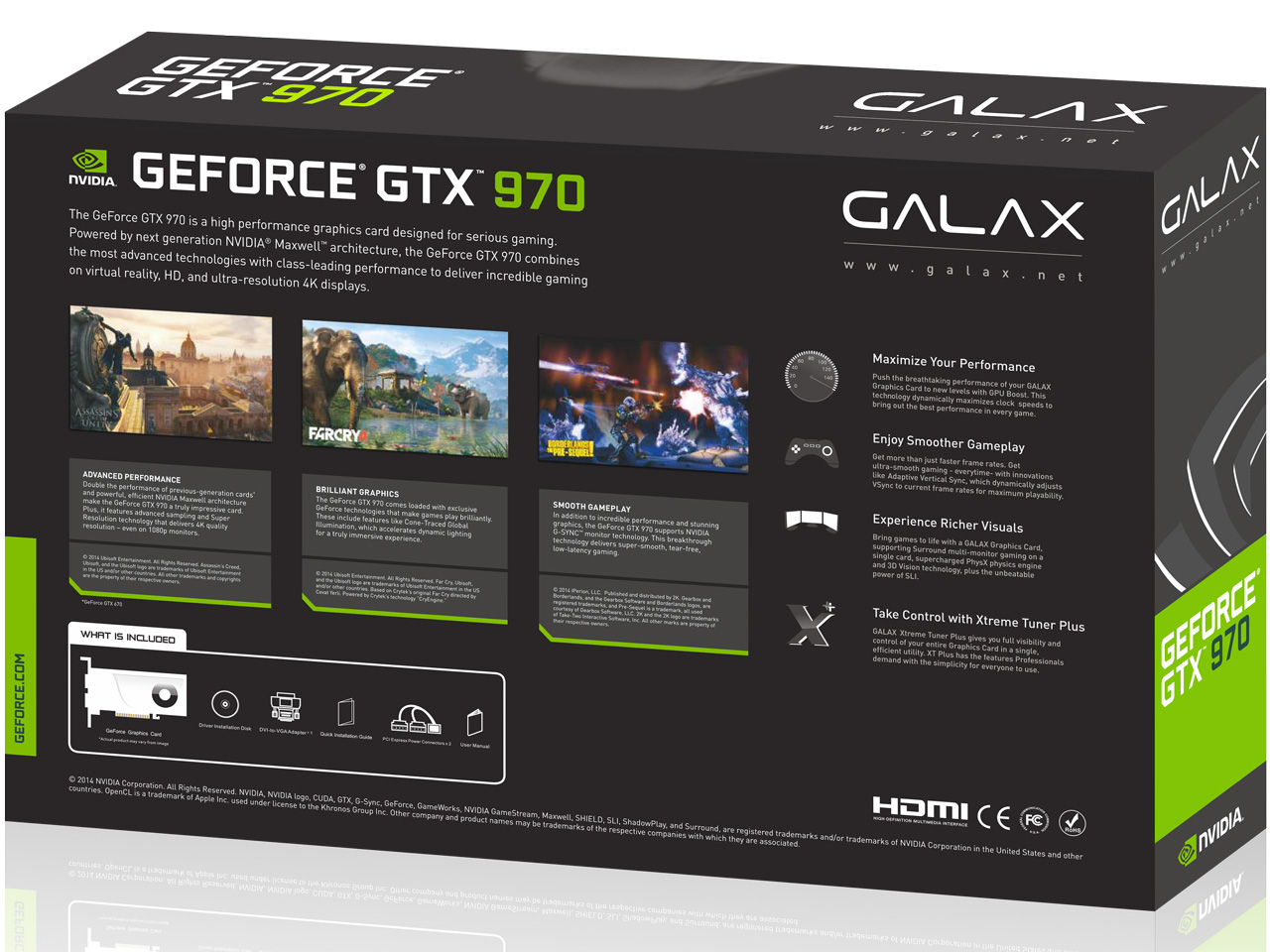 GALAX GF PGTX970/4GD5 EXOC SNIPER [PCIExp 4GB]