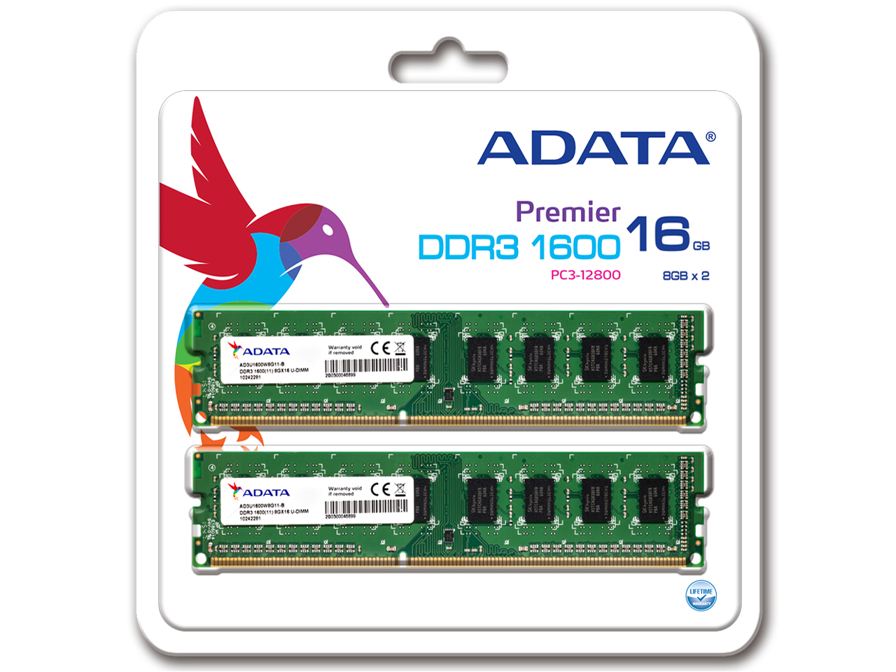 価格.com - ADDU1600W8G11-2 [DDR3L PC3L-12800 8GB 2枚組] の製品画像