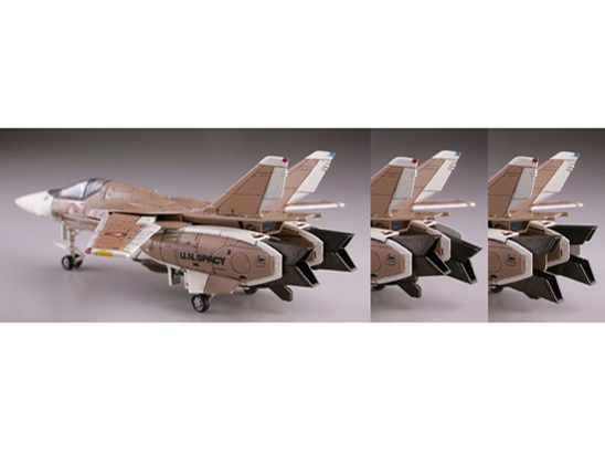 �ZMIX �ZMCR06 ������v�ǃ}�N���X 1/144 VF-1A 2���[�h�Z�b�g