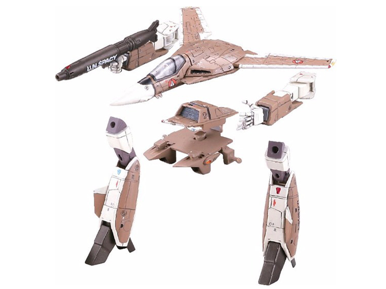 �ZMIX �ZMCR06 ������v�ǃ}�N���X 1/144 VF-1A 2���[�h�Z�b�g