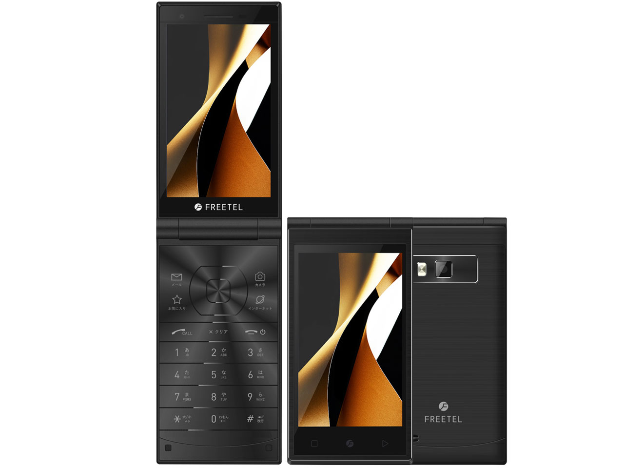 FREETEL MUSASHI FTJ161A-Musashi-BK SIM�t���[ [�u���b�N] �̐��i�摜