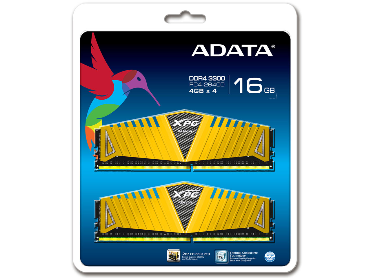 AX4U3300W4G16-QGZ [DDR4 PC4-26400 4GB 4���g] �̐��i�摜