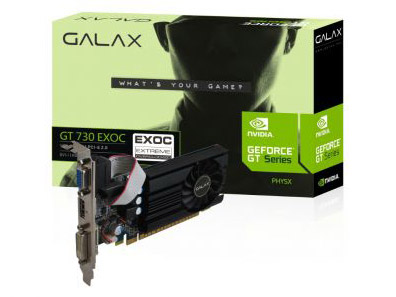 GALAX GF PGT730-OC-LP/1GD5 V2 [PCIExp 1GB] �̐��i�摜