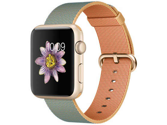Apple Watch Sport 42mm MMFQ2J/A [�S�[���h/���C�����u���[�E�[�u���i�C����] �̐��i�摜