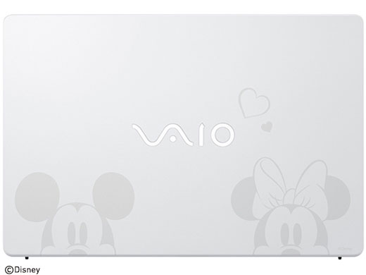 Disney�f�U�C�����f�� �~�b�L�[&�~�j�[������� VAIO S11 VJS1111/Core i7/�������[8GB/�n�C�X�s�[�hSSD256GB���f�� [�z���C�g]