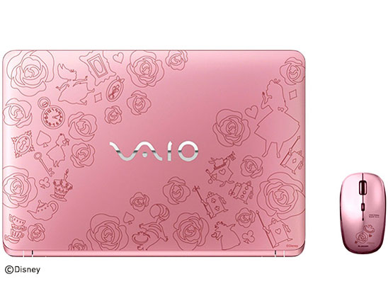 Disney�L�����N�^�[�f�U�C�����f���w�ӂ����̍��̃A���X�x�I���W�i������}�E�X�t�IVAIO S15 VJS1511/Core i3/�������[4GB/HDD 500GB���f�� �̐��i�摜