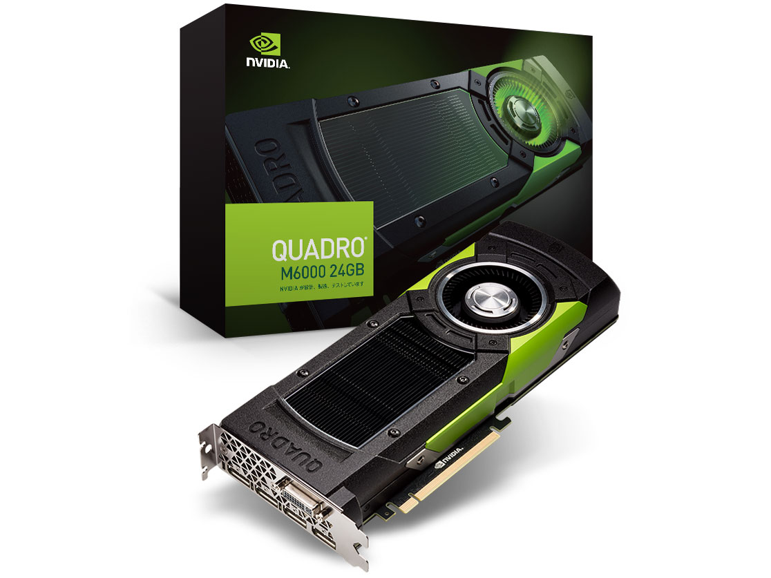 NVIDIA Quadro M6000 24GB EQM6000-24GER [PCIExp 24GB] �̐��i�摜