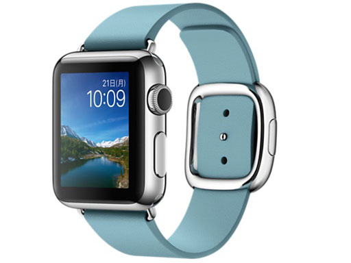 Apple Watch - apple watch 38mm モダンバックル ミッドナイトブルー Apple Watch 38mm 用交換バンド ミッドナイトブルーモダン
