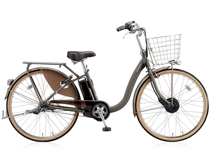 [直接お渡し]電動自転車アシストブリジストンフロンティアロイヤルF6R36 ブリヂストン フロンティアロイヤル F6R36 [T.Xマットカーキ] + 専用