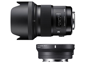 50mm F1.4 DG HSM + Mount Converter MC-11�L�b�g [�V�O�}�p] �̐��i�摜