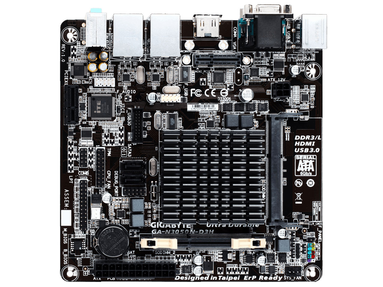 GA-N3050N-D3H [Rev.1.0] �̐��i�摜