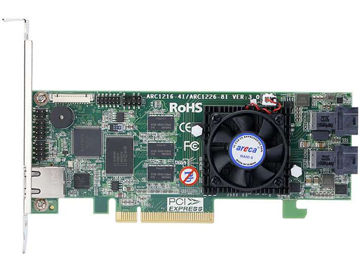 ARC-1226-8i [SAS/SATA 6Gb/s/RAID] �̐��i�摜