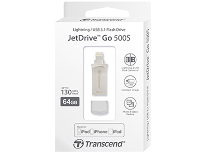 JetDrive Go 500 TS64GJDG500S [64GB �V���o�[]