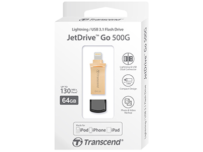 JetDrive Go 500 TS64GJDG500G [64GB �S�[���h]