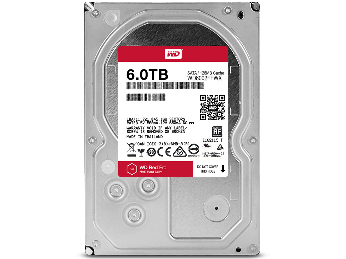 WD6002FFWX [6TB SATA600 7200] �̐��i�摜