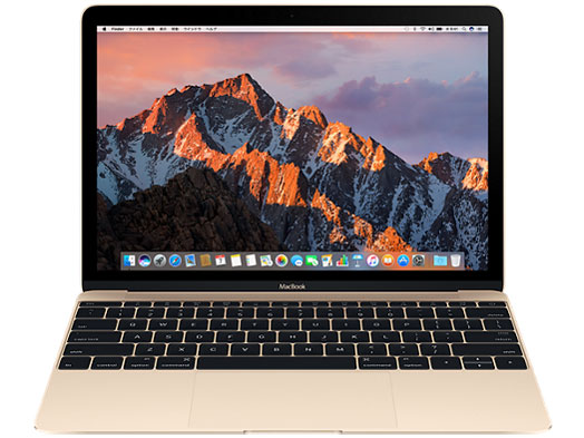 Apple MacBook 12インチ Retinaディスプレイ Early 2016/第6世代