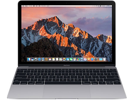 Apple 12インチ MacBook 2016 スペースグレイ Apple MacBook 12インチ Retinaディスプレイ Early 2016/第6世代