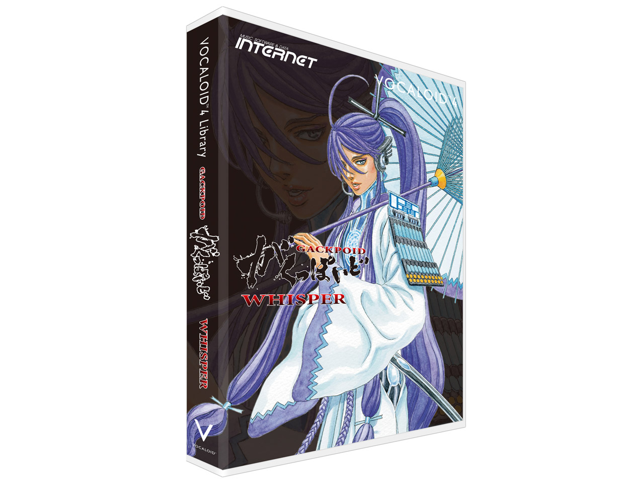 VOCALOID4 Library �������ۂ��� WHISPER �̐��i�摜