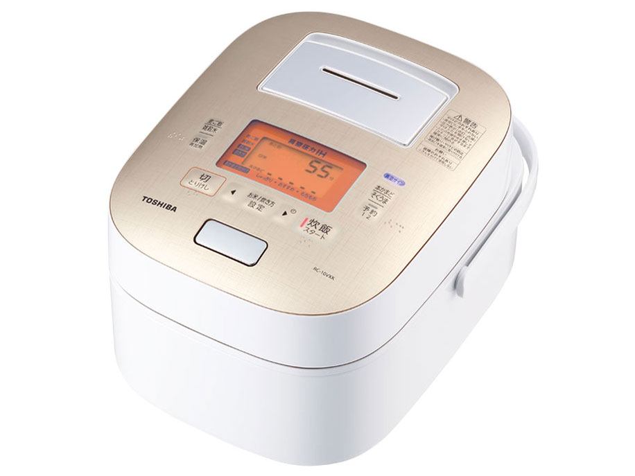 �^�󈳗�IH RC-10VXK(W) [�O�����z���C�g] �̐��i�摜