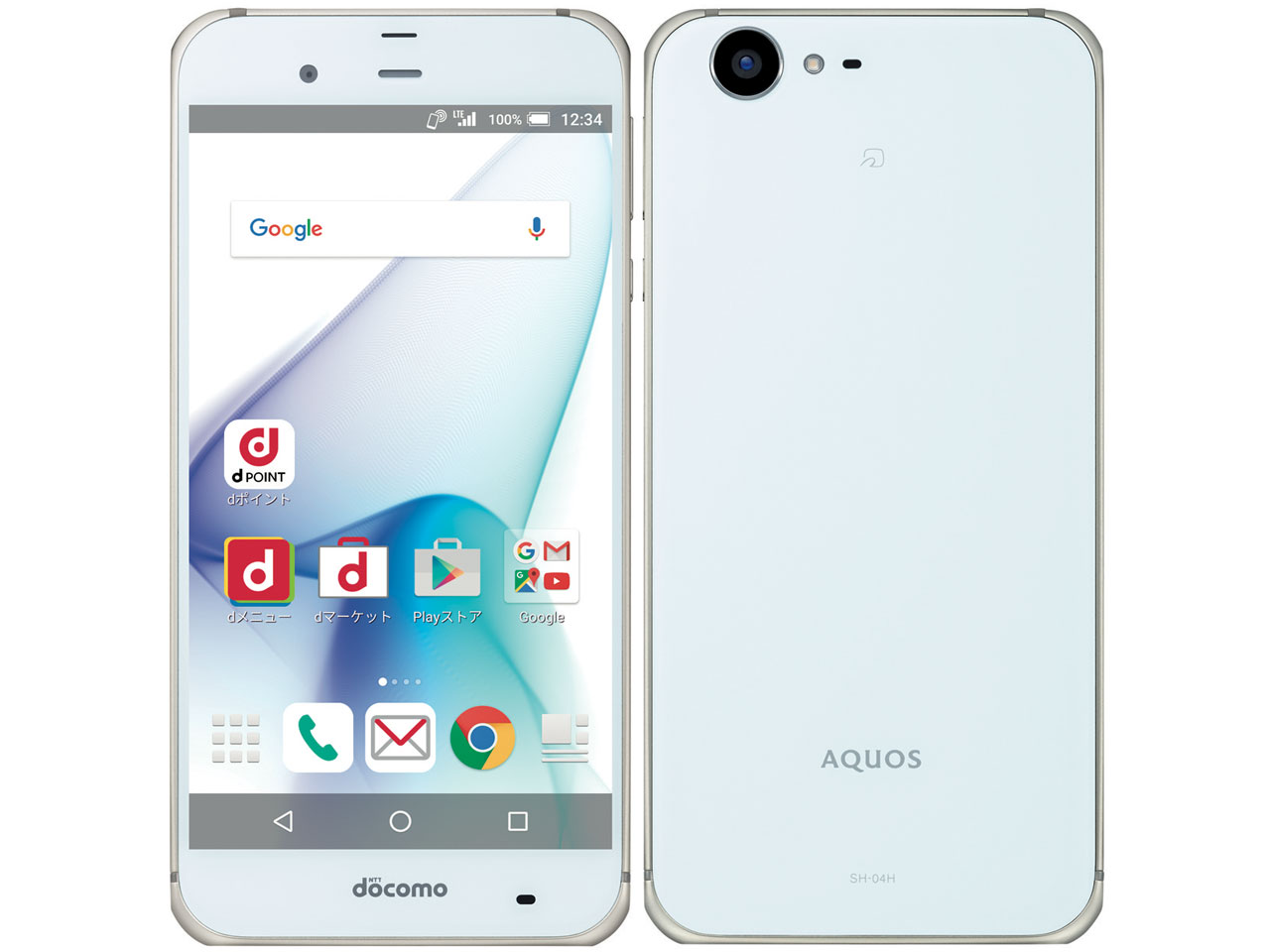 AQUOS ZETA SH-04H docomo [White] �̐��i�摜