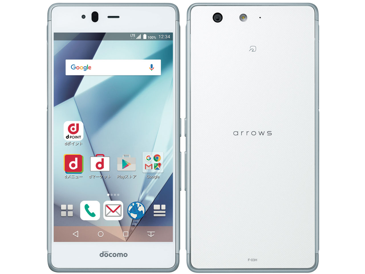 arrows SV F-03H docomo [White] �̐��i�摜
