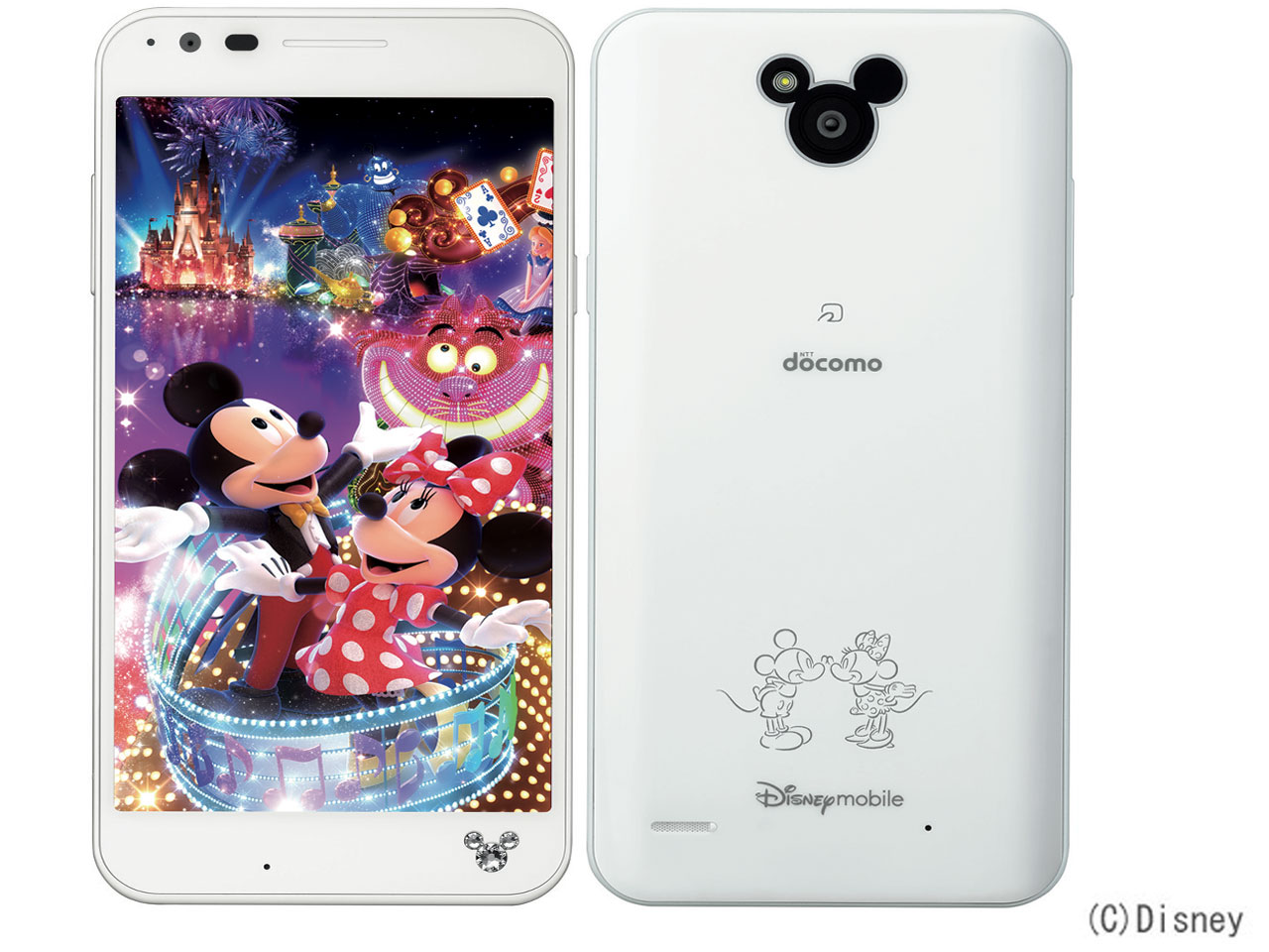 Disney Mobile on docomo DM-02H [White] �̐��i�摜