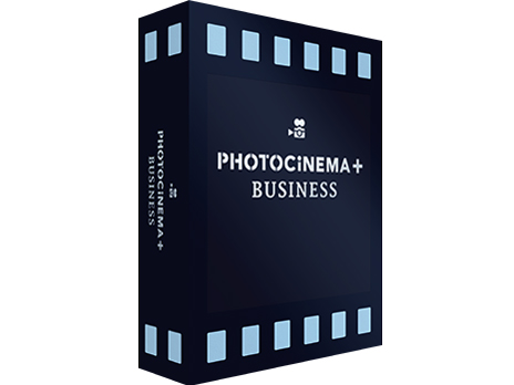 PhotoCinema+ Business for Windows & Mac �̐��i�摜